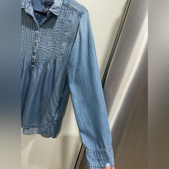 American Eagle Outfitters Light Blue Button Down Shirt - Picture 4 of 7